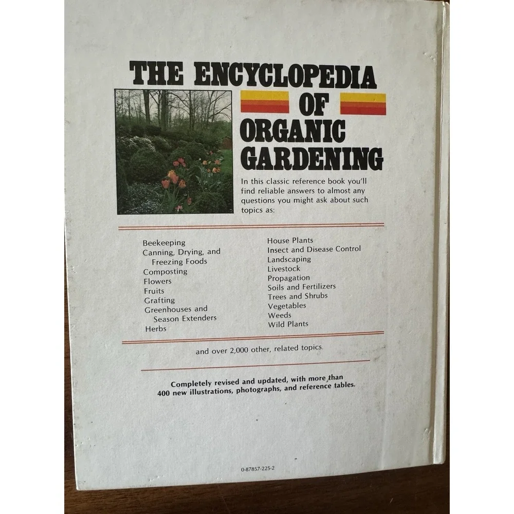 Rodale Press The Encyclopedia of Organic Gardening HC Revised Illus 1978